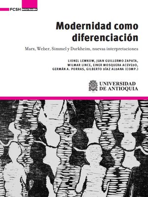 cover image of Modernidad como diferenciación